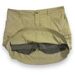 Eddie Bauer Womens Horizon Cargo Skort Outdoor Hiking Khaki Lined Size 10 Photo 2