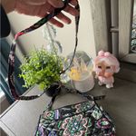 Vera Bradley  Paisley Print Boho Small Crossbody Bag Photo 9