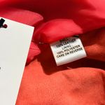 VAKKO New York Orange Suede Leather Asymmetrical‎ Drape Front Jacket Size Large Photo 10