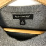 Banana Republic Gray Extra Fine Merino Wool Crewneck Sweater S Photo 4