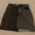 PacSun Black  Denim Skirt Photo 0
