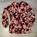 Show Me Your Mumu  Bailey Romper Tie‎ Back Paisley Print Long Sleeve Sz Small Photo 5