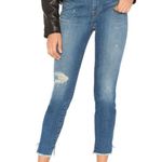 J Brand Alana Distressed High Rise Skinny Crop w/ Fray Hem In Indiana Wash 30 Photo 0