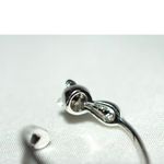 Source Unknown NWOT 925 Sterling Silver Abstract Art Cat Unique Design Size 11 Cuff Unisex Ring Photo 1