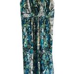 Covington  Maxi Dress 1X Sleeveless Plus Size Stretch Abstract Photo 0