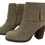 Kelsi Dagger  Tan Chunky Heel Ankle Boots EUC Size 7 Photo 0