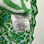 Escapada  size Small tank top sleeveless blouse‎ white green blue Photo 4