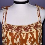 Haute Hippie NWT Orange and Cream Tank Top Photo 3