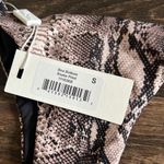 frankie's bikinis Boa Bottom in Snake Print Photo 6