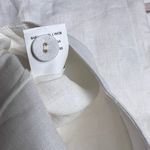 Dissh The Banks White Linen Lightweight Sleeveless Vest Women’s US 4 NWT Photo 7