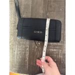 Guess by Marciano Guess Huntley Large Zip Around Wallet Black Lizard Embossed Faux Leather Photo 6