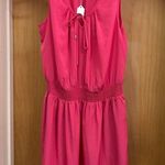 Gap  Pink Dress with Elastic Waist Barbie Pink - size S Photo 1