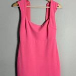 Hello Molly  Utter Magic Mini Dress Womens Medium 6 Pink Open Back Cocktail Party Photo 0