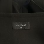 Chic Black Pleated Mini Skirt with Belt Detail Size XS Photo 2