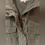 Madewell  Olive‎ Foliage Green Surplus Utility Jacket Full Zipper & Snaps Size XS Photo 9