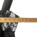 DEB Y2k 2000s Small Black Lace Fairy Grunge Goth Chiffon Whimsygoth Mini Dress Photo 5