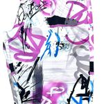 Y2K Graffiti White Pink Drawstring Jogging Pants Womens Size M Urban Streetwear Size M Photo 5
