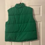 WONDERSHOP Green Puffer Vest for women’s size XL length 25” bust 42” Photo 6