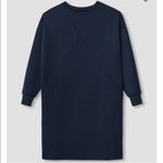Universal Standard Game NWT Iris Spacer Sweatshirt Dress in Navy- Size 3XL Photo 3