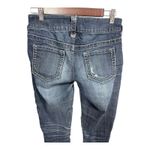Maurice's Low Rise Y2K Blue Denim Skinny Jeans Women's Size Small Photo 4