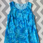 Dress Barn  Women's Blue Floral Sleeveless Size 20W (See Pics For Measurements) Photo 8
