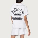 HONOR THE GIFT WOMEN HONOREE CAMP BUTTON UP SHIRT NWOT Photo 4