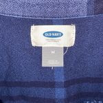 Old Navy  blue plaid cropped top Photo 3