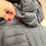 Marmot  Varma 700 Fill Down Quilted Hooded Parka Jacket Charcoal Gray Size Medium Photo 6