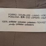 ZARA  Brown Faux Leather Sweetheart Neck Smocked Corset Bustier Crop Tube Top S Photo 3