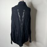 barney's new york Black Vintage Open Neck Sweater Photo 7