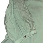 Torrid  1x Teal Floral 3/4 Sleeve Top Photo 3