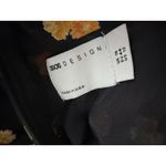 ASOS  Modest Long Sleeve Floral Tiered Black Yellow  Maxi Dress 12 NEW with Tags Photo 3