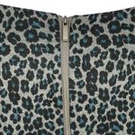 Talbots  Leopard Print Ponte Knit Back Zip Sheath‎ Dress Size 12 Career Office Photo 5