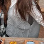 Sweater vest Gray Size L Photo 1