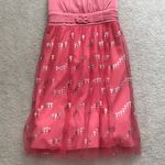 Pink Chiffon Layered Back Tie Dress Photo 1