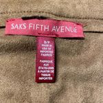 Saks 5th Avenue Saks Fifth Avenue Tan Faux Suede Skirt 90s/Y2K Size Small Photo 5