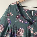 Free People Heart Beat Tunic Dress Boho Floral Long Bell Sleeve floral bohemian Photo 8