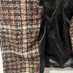 Sebby Collection Plaid Brown Blazer Jacket Size M by  Photo 3