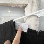 Akris Punto  Womens Gray Black Wool Flax V-Neck Sleeveless Sheath Dress 6 *Read Photo 3