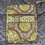 Vera Bradley  Sitting in a Tree Cross-body Bag measurements in pictures green Photo 1