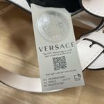 Versace Women's White/Gold Leather La Medusa Bucket Bag Style 1003013 DVIT2T Photo 11