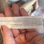 En Saison Plaid Puff Sleeve babydoll Dress with gold shimmer threading Large Tan Photo 2