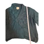 Maeve Anthropologie  Almeria Emerald Green Paisley Blouse Sz Small Photo 10