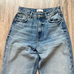 ZARA  High Rise Medium Wash Wide Leg Jeans Size 2 Photo 3