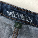 Wild Fable Womens High Rise Short Raw Hem Fringe Cut Off Stretch Size 8 Photo 2