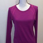 Champion Athletic purple long sleeve stretchy running workout shirt Photo 1