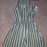 Old Navy Striped Romper Photo 0