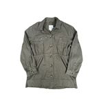 Avec Les Filles  Anthropologie Cinch Waist Utility Cargo Jacket Army Green M Photo 14