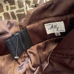 Milly of New York Giraffe Print Strapless Dress Brown Size 6 Photo 2