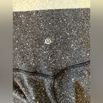 Lululemon  Align Pant II 25" Luminesce Splatter Ice Grey Black Size 4 Photo 5